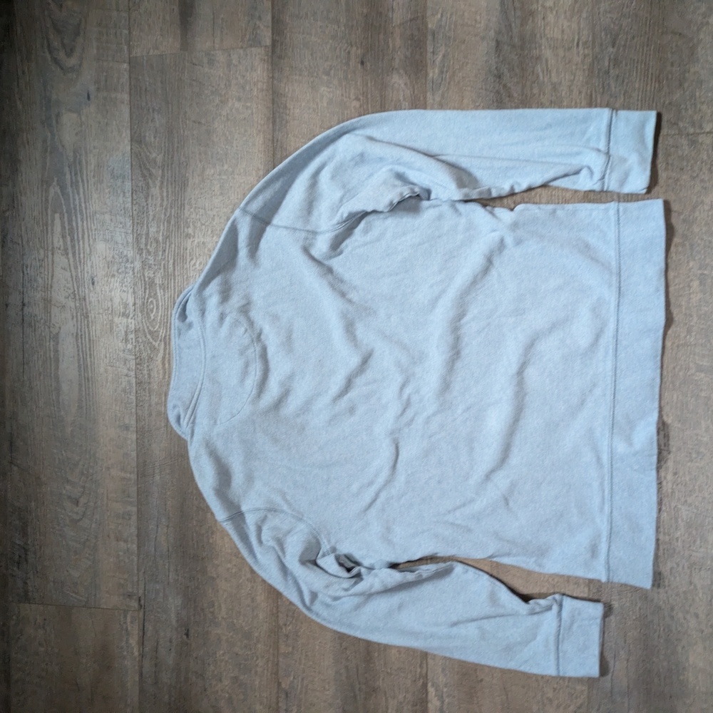 Denver Hayes Light Gray Quarter-Zip Sweater - Picture 3 of 5